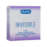 Durex Invisible Extra Lubricated Kondom für Herren Set