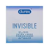Durex Invisible XL Kondom für Herren Set