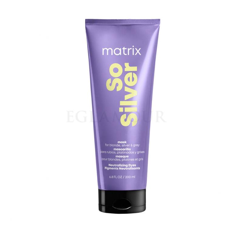 Matrix So Silver Mask Haarmaske für Frauen 200 ml