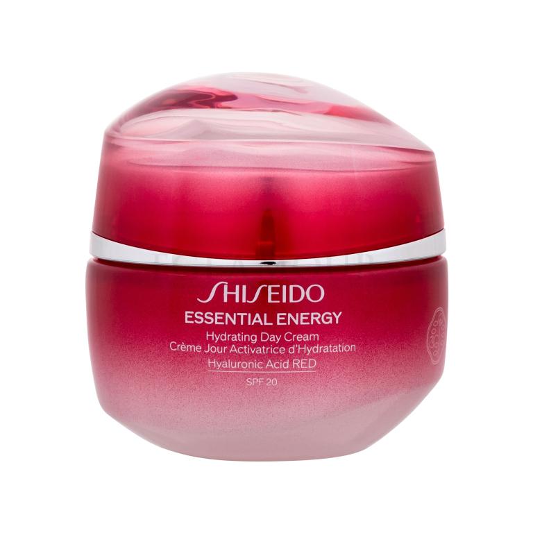 Shiseido Essential Energy Hydrating Day Cream SPF20 Tagescreme fÃ¼r Frauen 50 ml | Eglamour.de