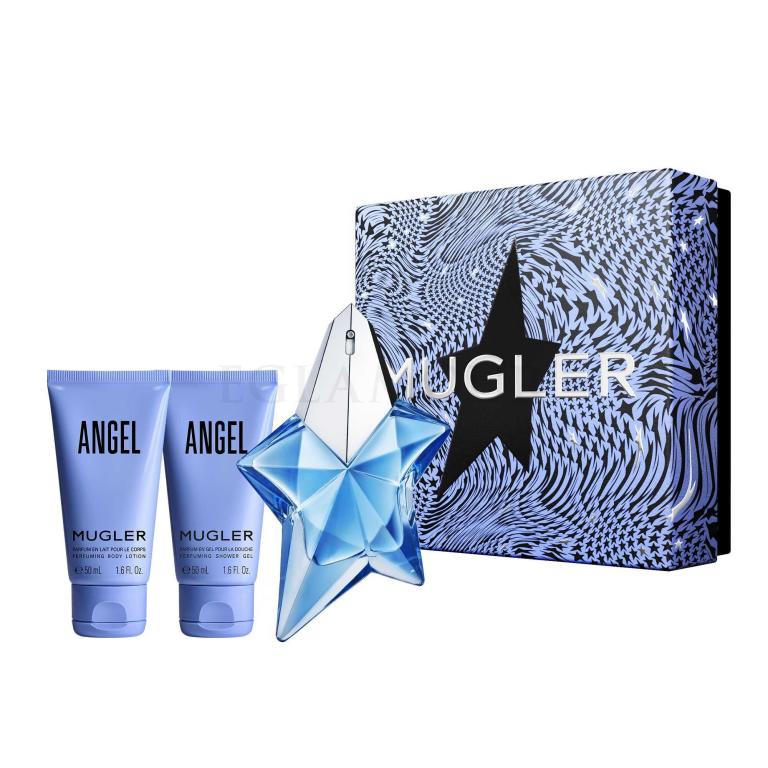 Mugler Angel SET1 Geschenkset Eau de Parfum 25 ml + Körperlotion 50 ml + Duschgel 50 ml