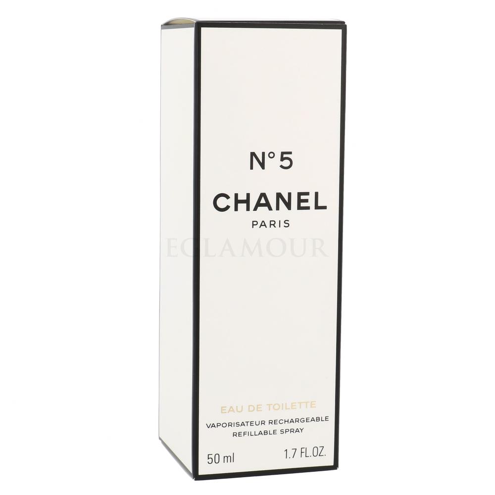 Toilette Chanel No.5 ml Nachfüllbar de Eau 50 für Frauen