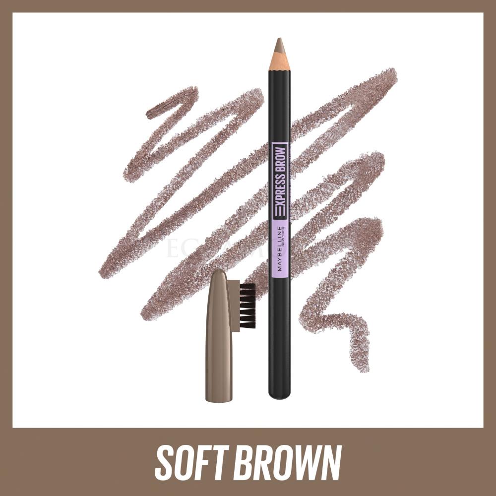Maybelline Express Brow Shaping Soft für Augenbrauenstift Frauen 03 g Farbton 4,3 Brown Pencil